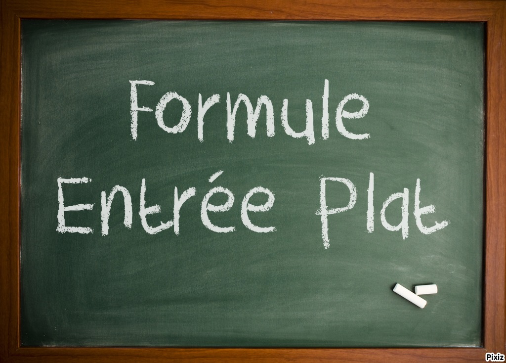 Formule Entrée Plat